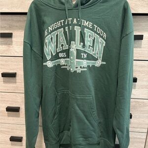 Forest Green Morgan Wallen Tour Hoodie